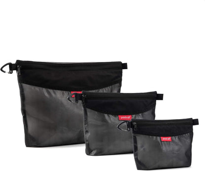 Water-Resistant Zipper Pouch, Mesh Zipper Bag, 8.66"x5.91"