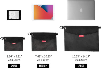 Water-Resistant Zipper Pouch, Mesh Zipper Bag, 8.66"x5.91"