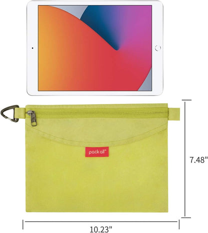Water-Resistant Zipper Pouch, Mesh Zipper Bag, 8.66"x5.91"