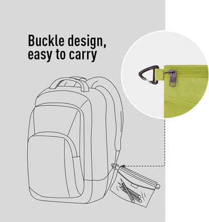 Water-Resistant Zipper Pouch, Mesh Zipper Bag, 8.66"x5.91"