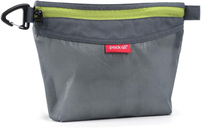 Water-Resistant Zipper Pouch, Mesh Zipper Bag, 8.66"x5.91"
