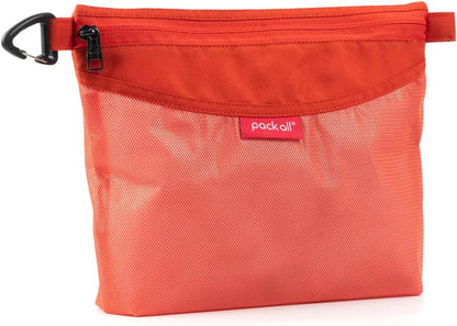 Water-Resistant Zipper Pouch, Mesh Zipper Bag, 8.66"x5.91"
