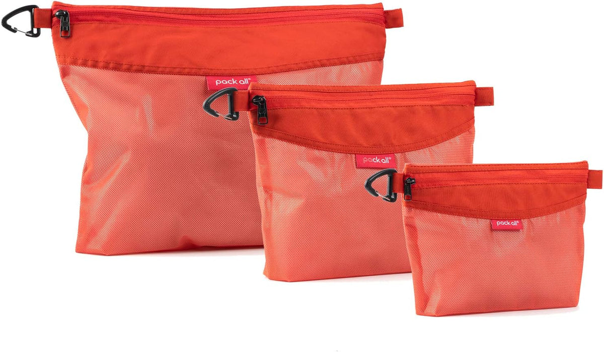 Water-Resistant Zipper Pouch, Mesh Zipper Bag, 8.66"x5.91"