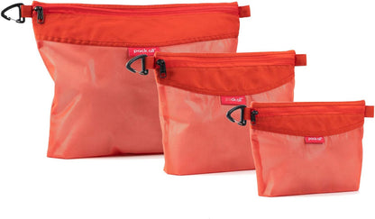 Water-Resistant Zipper Pouch, Mesh Zipper Bag, 8.66"x5.91"