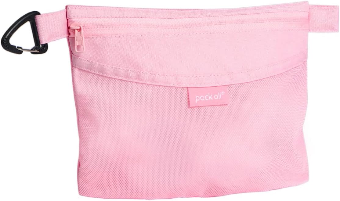 Water-Resistant Zipper Pouch, Mesh Zipper Bag, 8.66"x5.91"