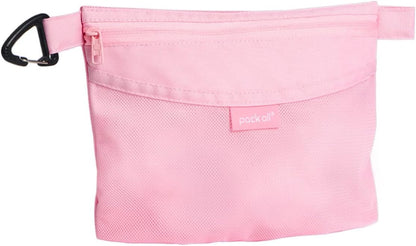 Water-Resistant Zipper Pouch, Mesh Zipper Bag, 8.66"x5.91"