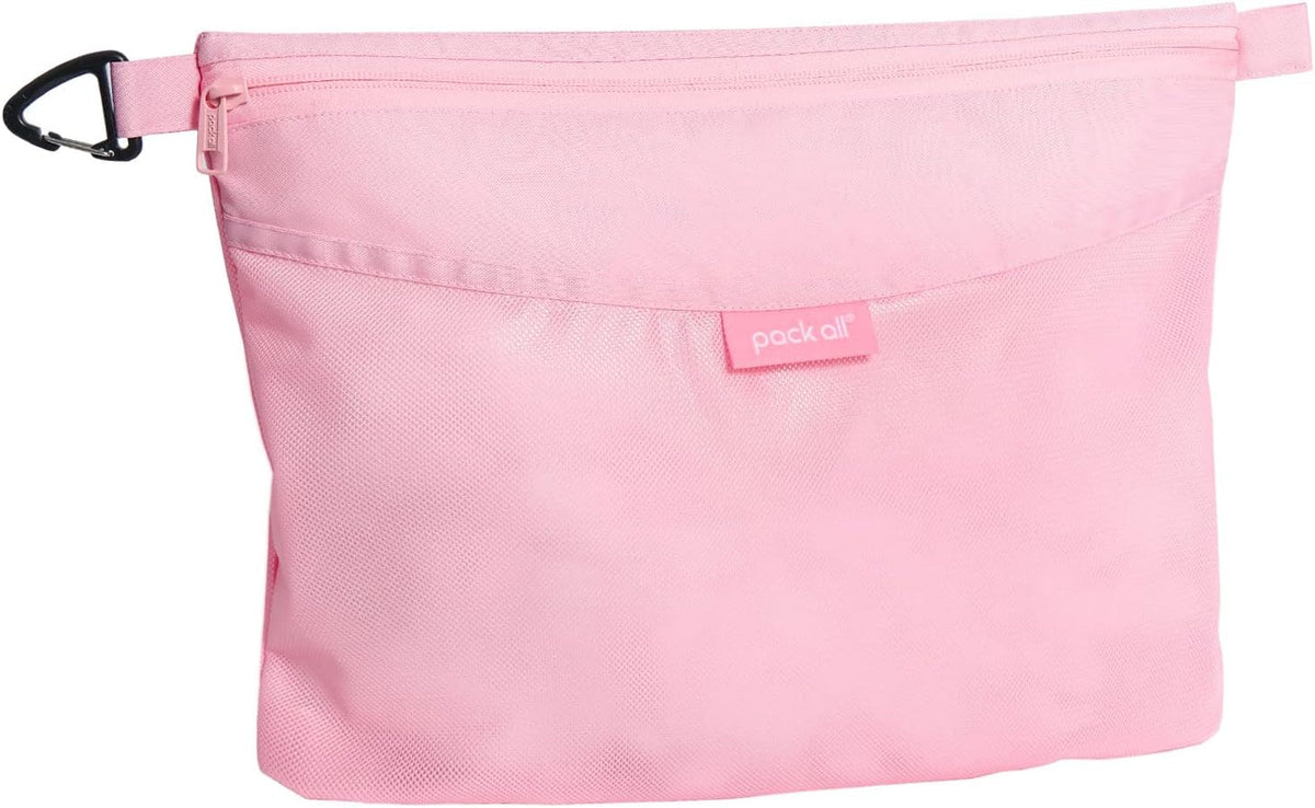 Water-Resistant Zipper Pouch, Mesh Zipper Bag, 8.66"x5.91"