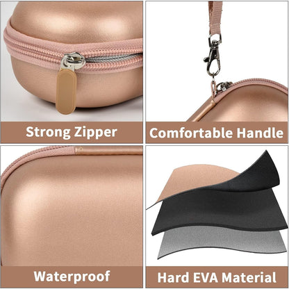 2-in-1 Travel Case for Eyeglasses/Sunglasses and Contact Lens Kit
