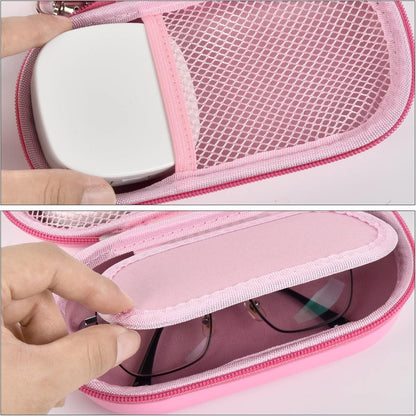 2-in-1 Travel Case for Eyeglasses/Sunglasses and Contact Lens Kit