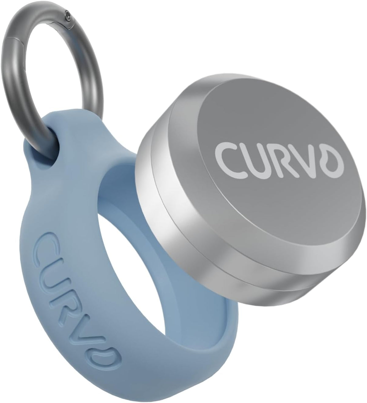 CURVD Pill Organizer & Pill Case, Waterproof Case for Earplugs (Blue)