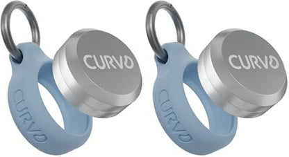 CURVD Pill Organizer & Pill Case, Waterproof Case for Earplugs (Blue)