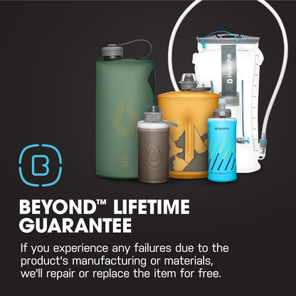 Flux Collapsible Backpacking Water Bottle (750ml, 1L, 1.5L)