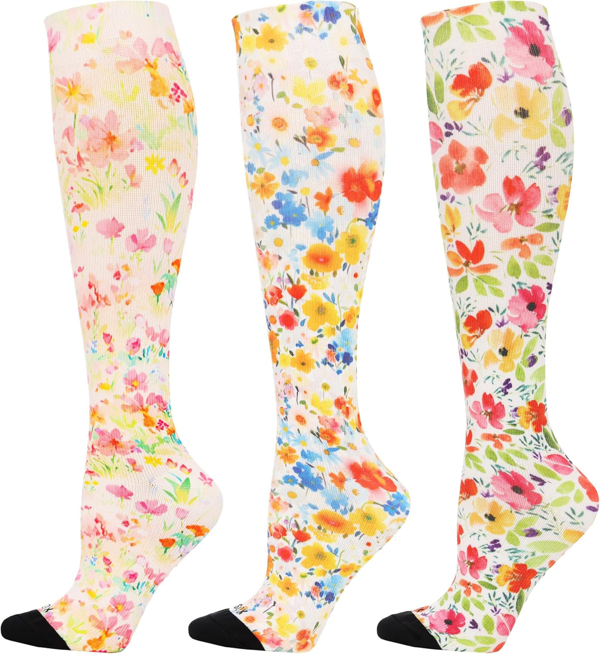 Compression Socks Women and Men, 20-30mmHg, Best for Nurses, Travel, Pregnancy