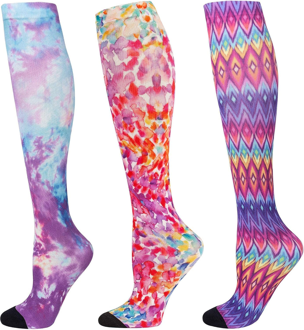 Compression Socks Women and Men, 20-30mmHg, Best for Nurses, Travel, Pregnancy