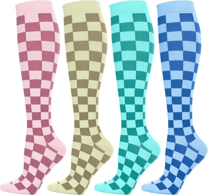 Compression Socks Women and Men, 20-30mmHg, Best for Nurses, Travel, Pregnancy