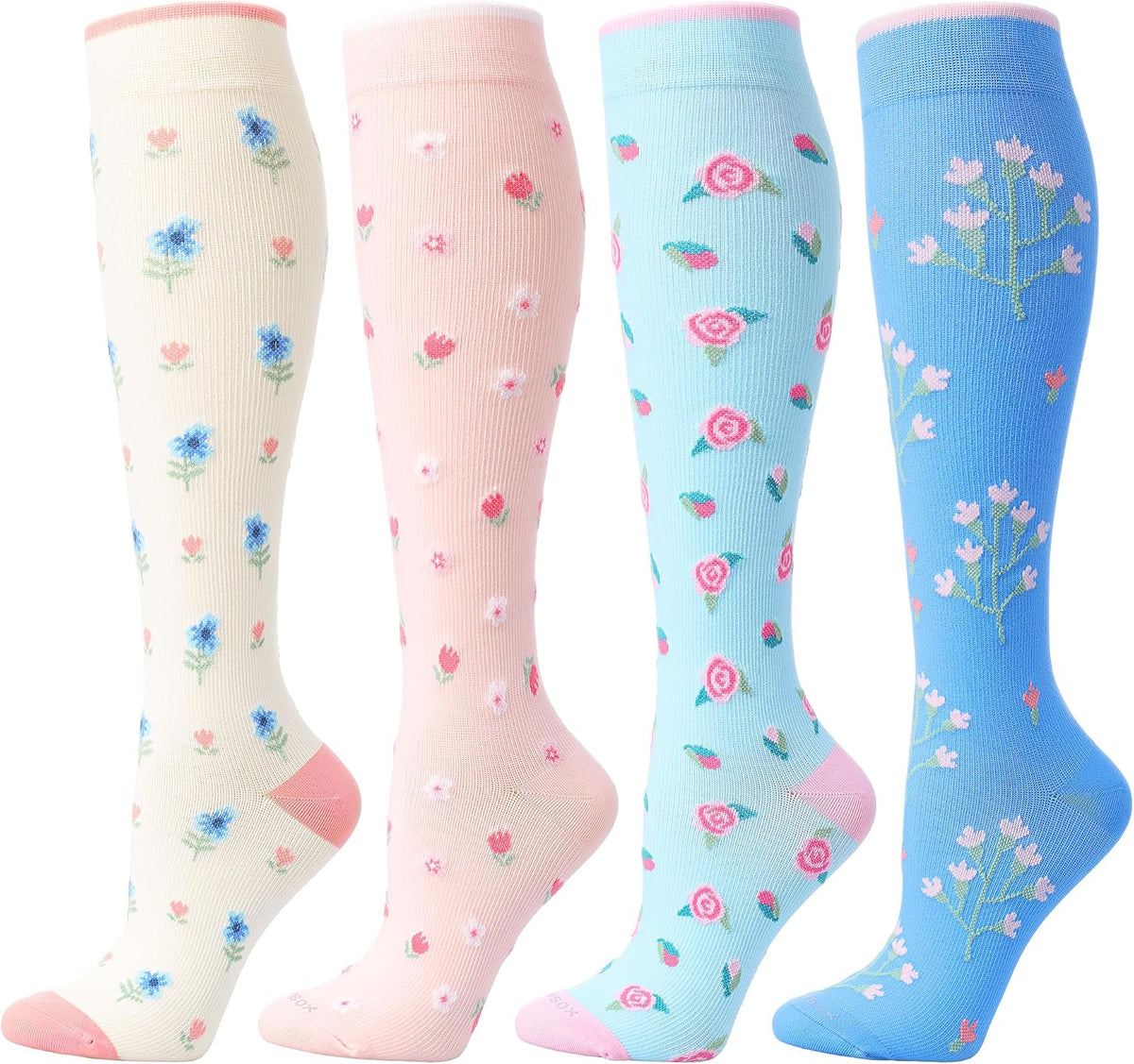 Compression Socks Women and Men, 20-30mmHg, Best for Nurses, Travel, Pregnancy
