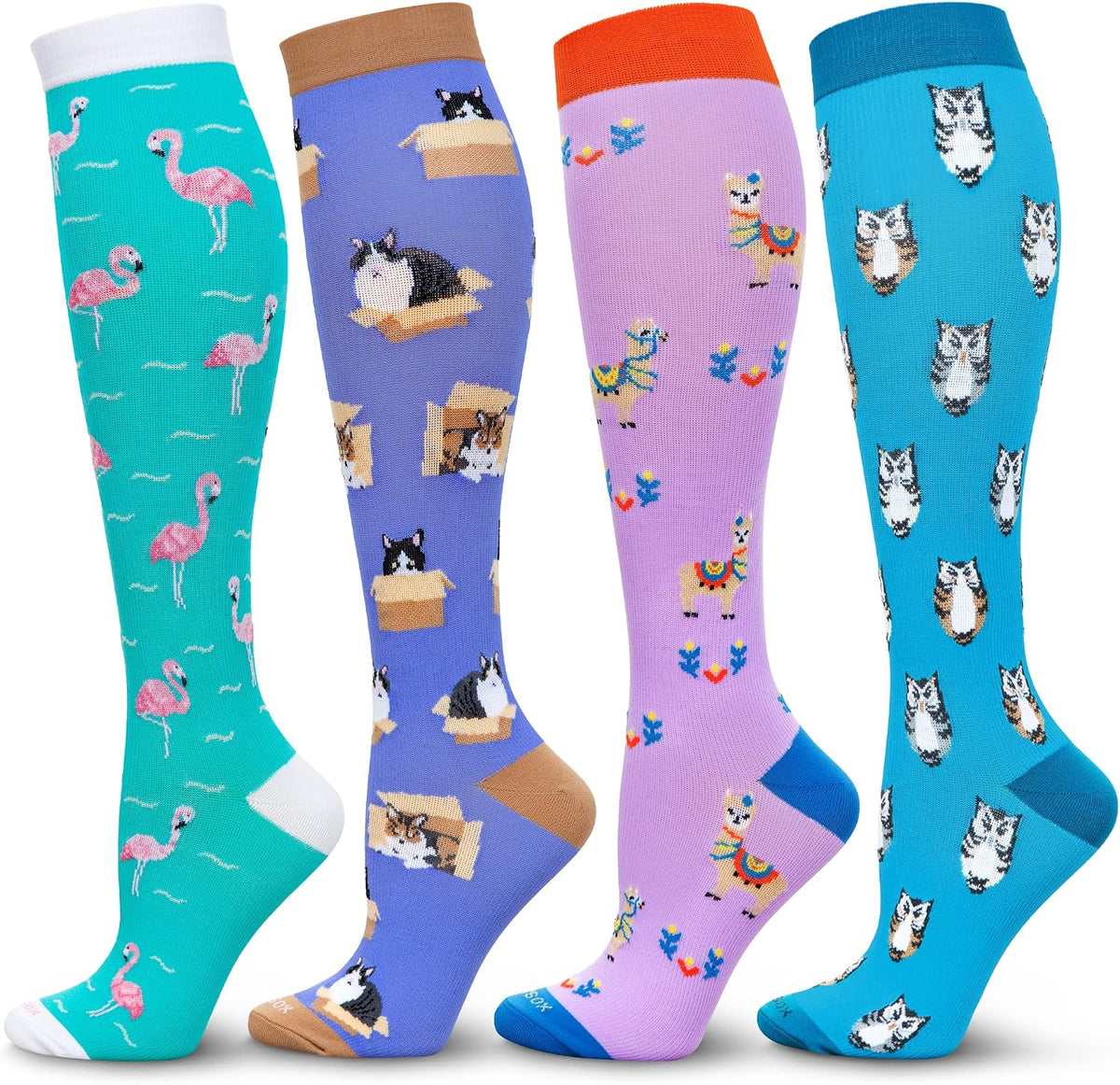 Compression Socks Women and Men, 20-30mmHg, Best for Nurses, Travel, Pregnancy