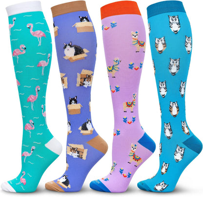 Compression Socks Women and Men, 20-30mmHg, Best for Nurses, Travel, Pregnancy