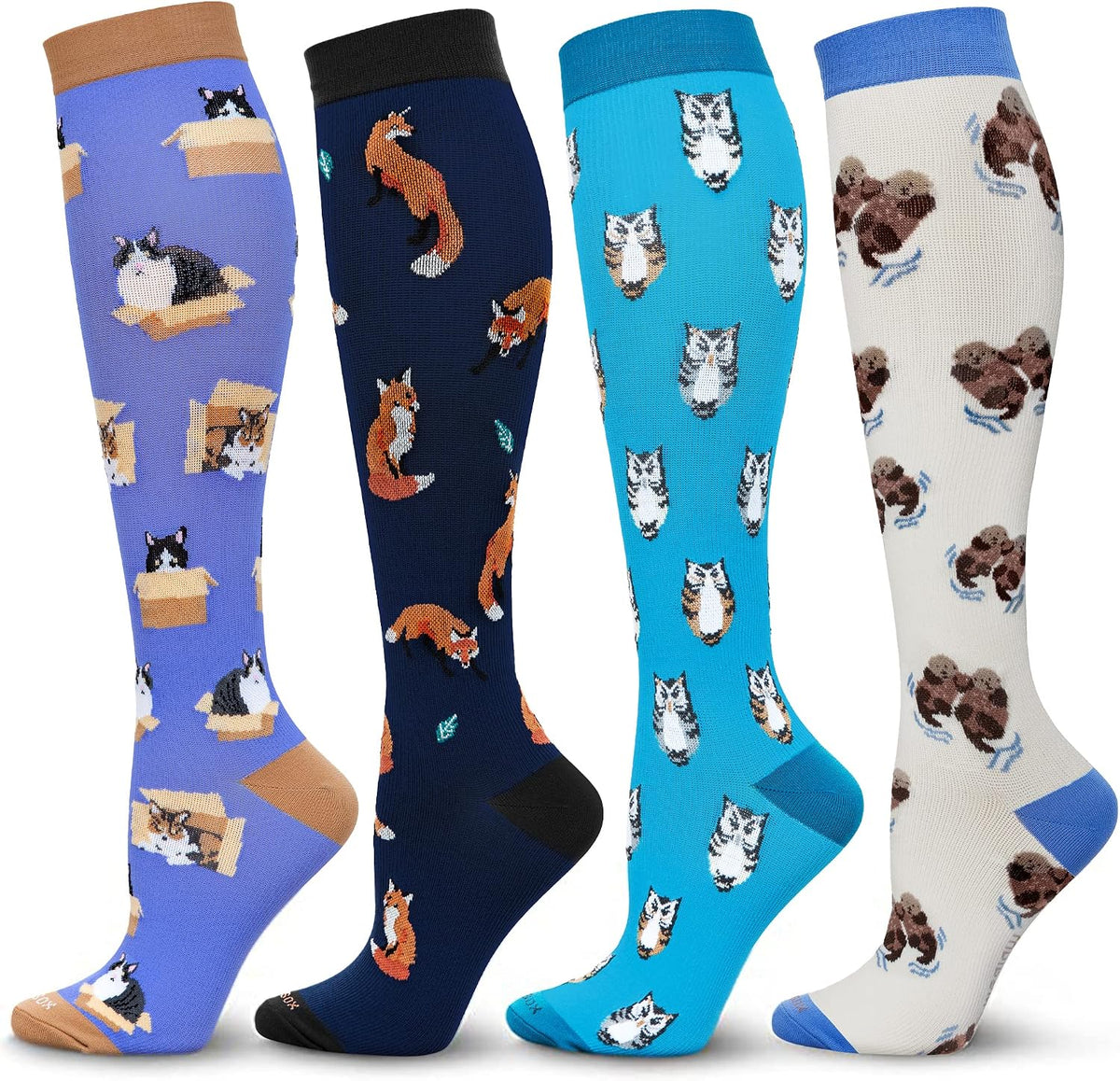 Compression Socks Women and Men, 20-30mmHg, Best for Nurses, Travel, Pregnancy