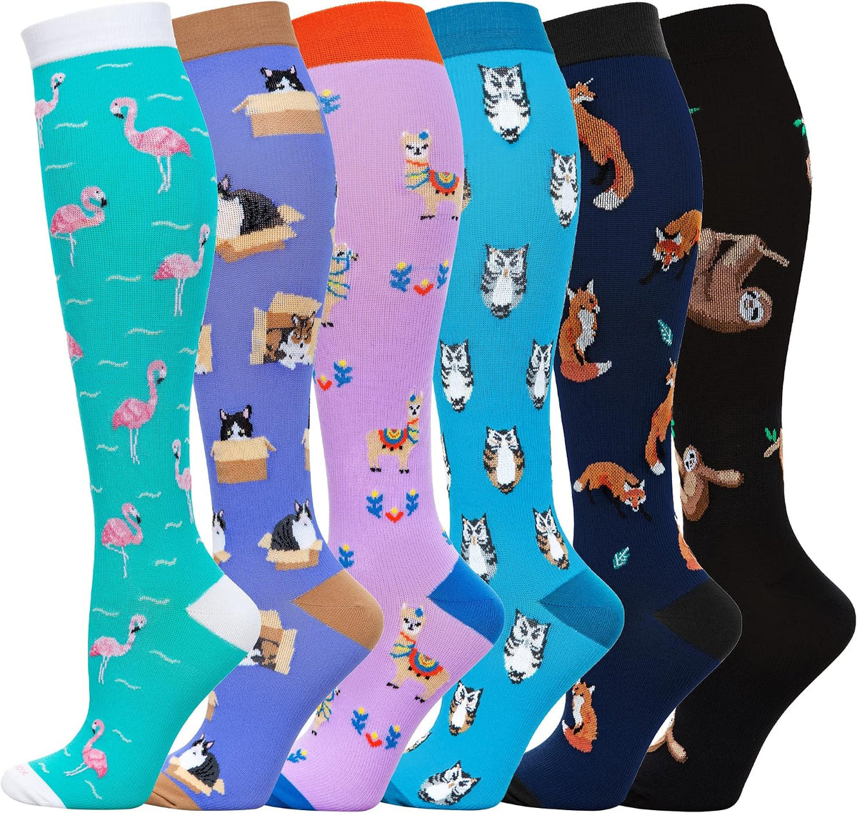 Compression Socks Women and Men, 20-30mmHg, Best for Nurses, Travel, Pregnancy