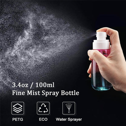 Travel Spray Bottle TSA Approved 2oz 3 PCS Fine Mist Spray Bottles