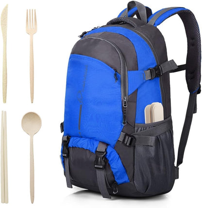 4 Sets Reusable Travel Utensils Set with Case,Camping Cutlery Set Reusable Cutlery Set with Case,Utensil Sets for Lunch Picnic Daily Use Outdoor