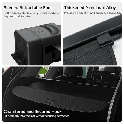Cargo Cover for Honda CRV 2023-2025 2026, Retractable Trunk Cover