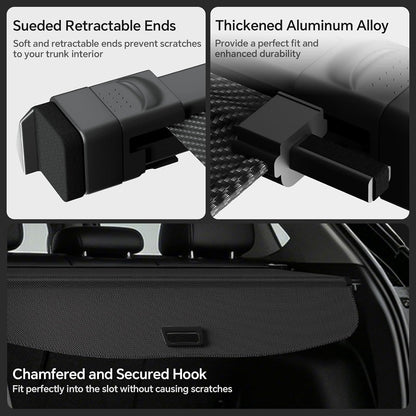 Cargo Cover for Honda CRV 2023-2025 2026, Retractable Trunk Cover