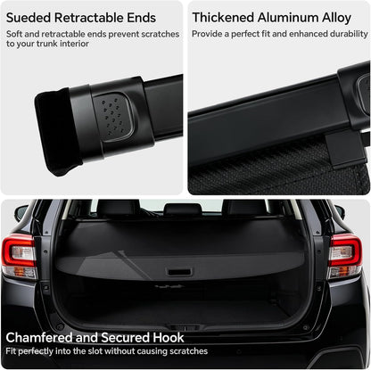 Cargo Cover for Honda CRV 2023-2025 2026, Retractable Trunk Cover