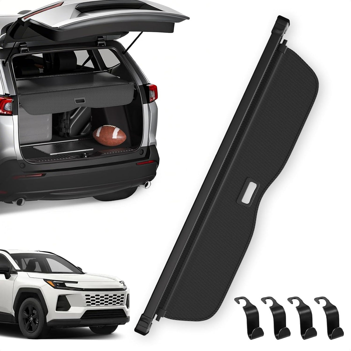 Cargo Cover for Honda CRV 2023-2025 2026, Retractable Trunk Cover
