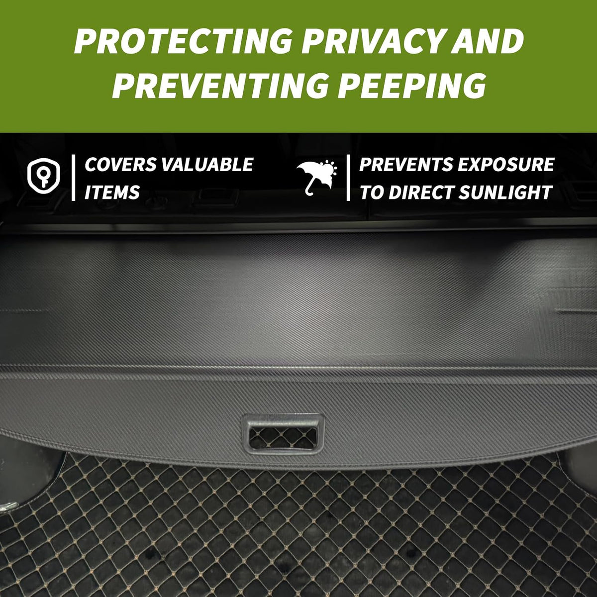 Cargo Cover for Honda CRV 2023-2025 2026, Retractable Trunk Cover