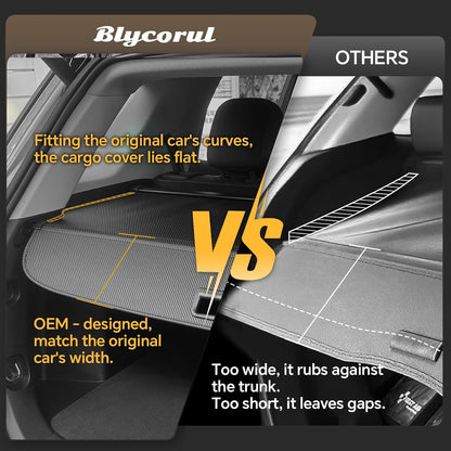 Cargo Cover for Honda CRV 2023-2025 2026, Retractable Trunk Cover