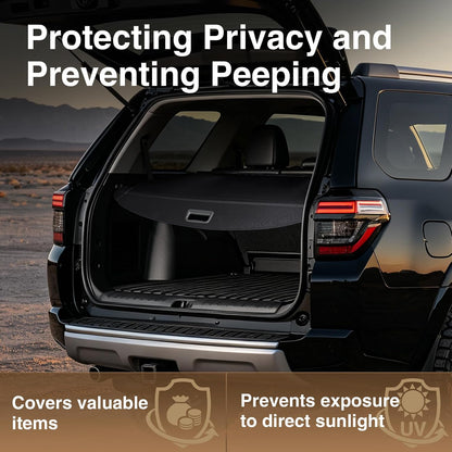 Cargo Cover for Honda CRV 2023-2025 2026, Retractable Trunk Cover