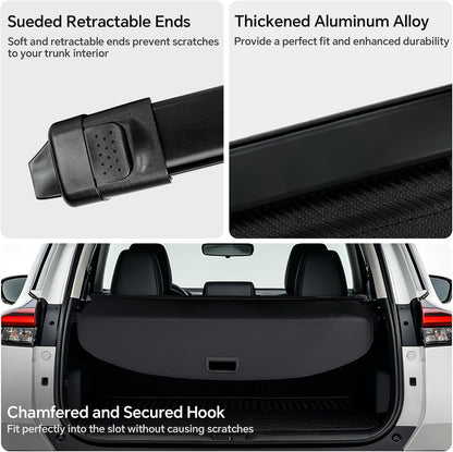 Cargo Cover for Honda CRV 2023-2025 2026, Retractable Trunk Cover