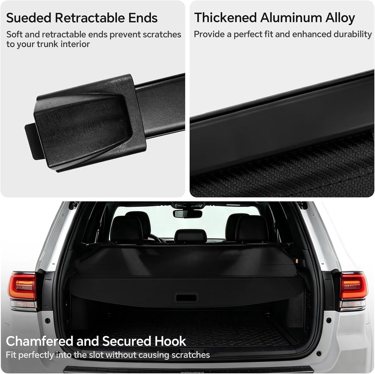 Cargo Cover for Honda CRV 2023-2025 2026, Retractable Trunk Cover