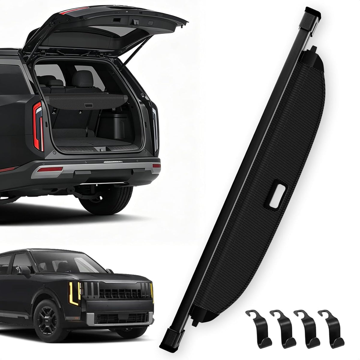 Cargo Cover for Honda CRV 2023-2025 2026, Retractable Trunk Cover