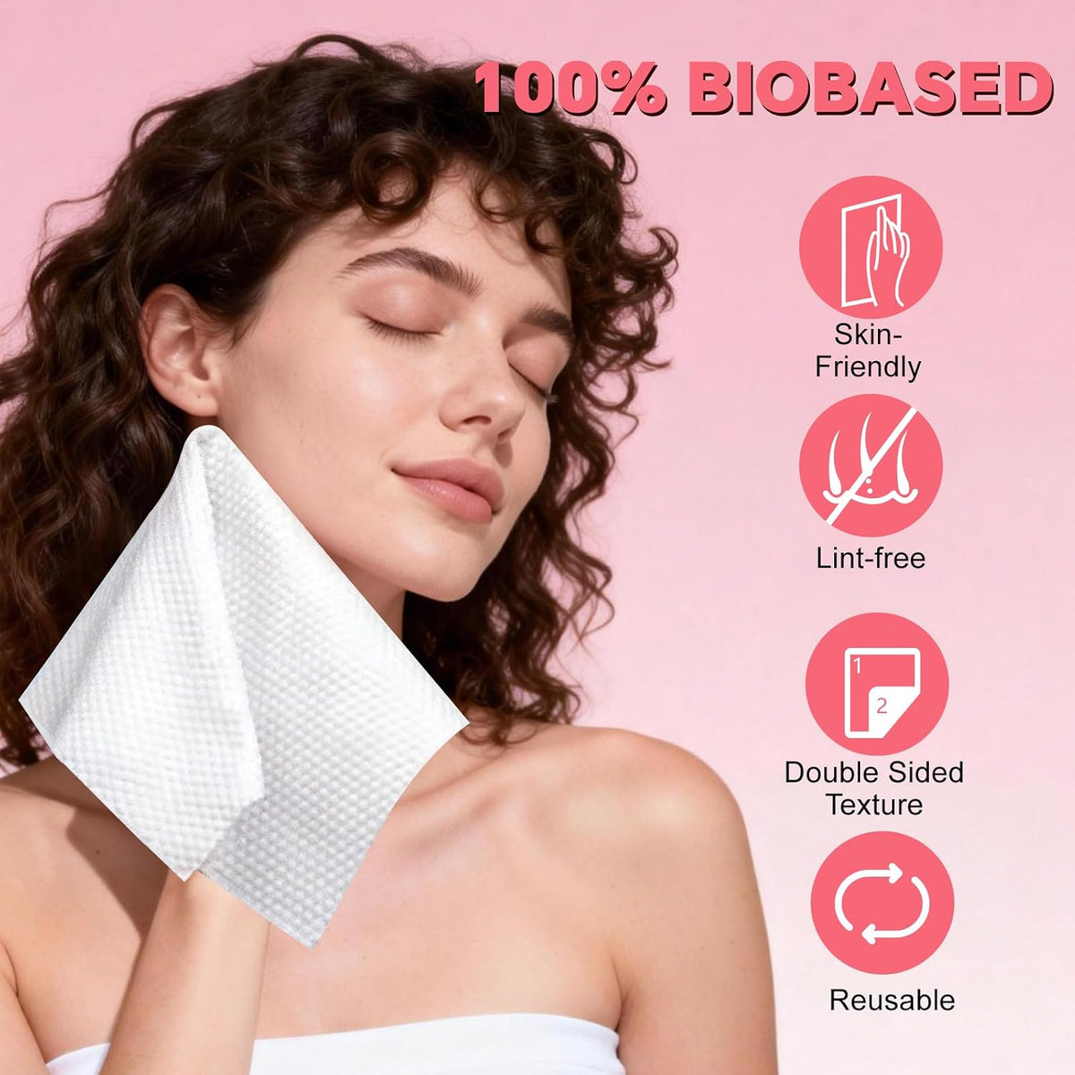 50 Pcs Compressed Towels Disposable Cotton Coin Tissue Pack, Portable Face Cloths, Soft Thick Expandable Wash Towels for Travel, Home, Camping, Outdoor, Gym, Makeup Removal