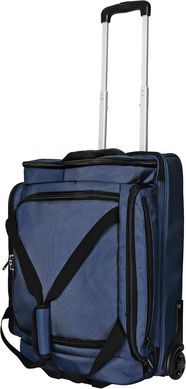 First Class Military Grade Ballistic Nylon Travel Cover with EVA Dense Foam Top Padding 2 Year Full Replacement Coverage Self Standing Base XL Wheels Case for Transporting Clubs on Airlines