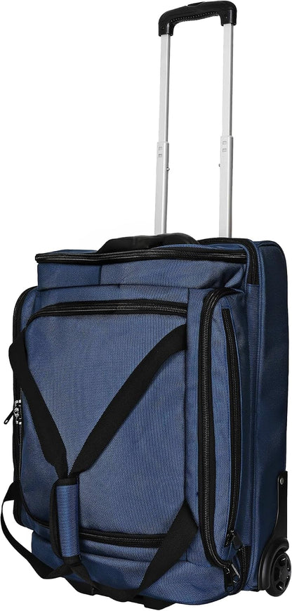 First Class Military Grade Ballistic Nylon Travel Cover with EVA Dense Foam Top Padding 2 Year Full Replacement Coverage Self Standing Base XL Wheels Case for Transporting Clubs on Airlines