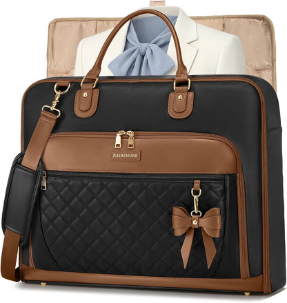 Garment Bag for Travel, Large Womens Carry on Suit Bag for Dress