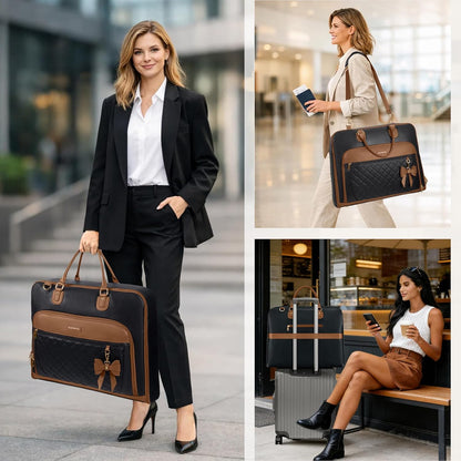 Garment Bag for Travel, Large Womens Carry on Suit Bag for Dress