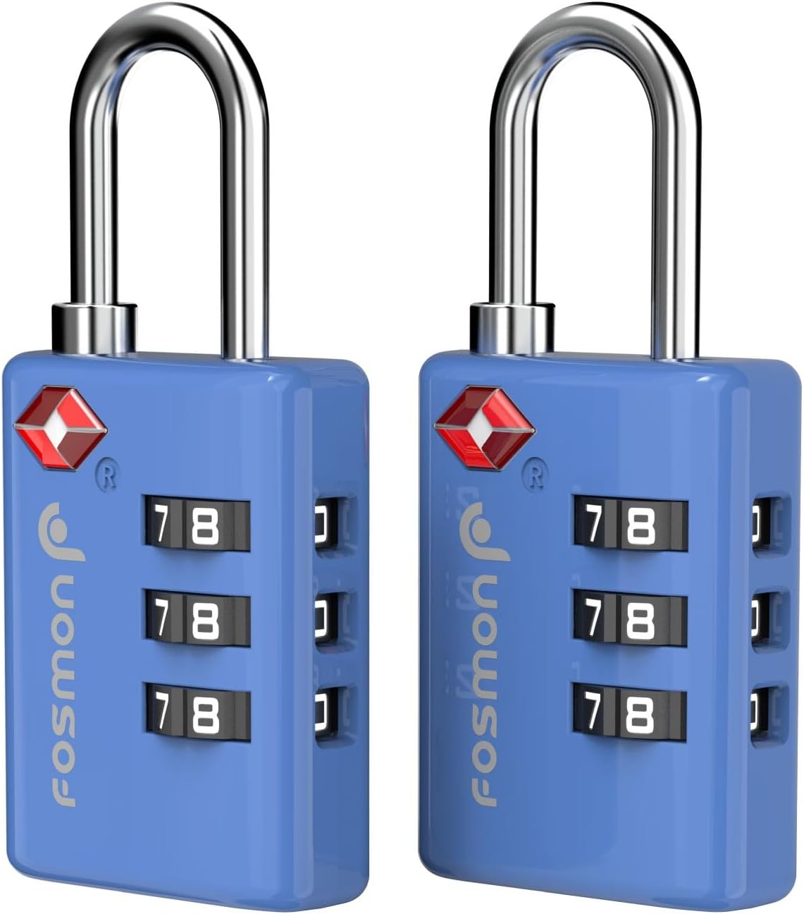 TSA Approved Luggage Locks, 3-Digit Combination Padlock
