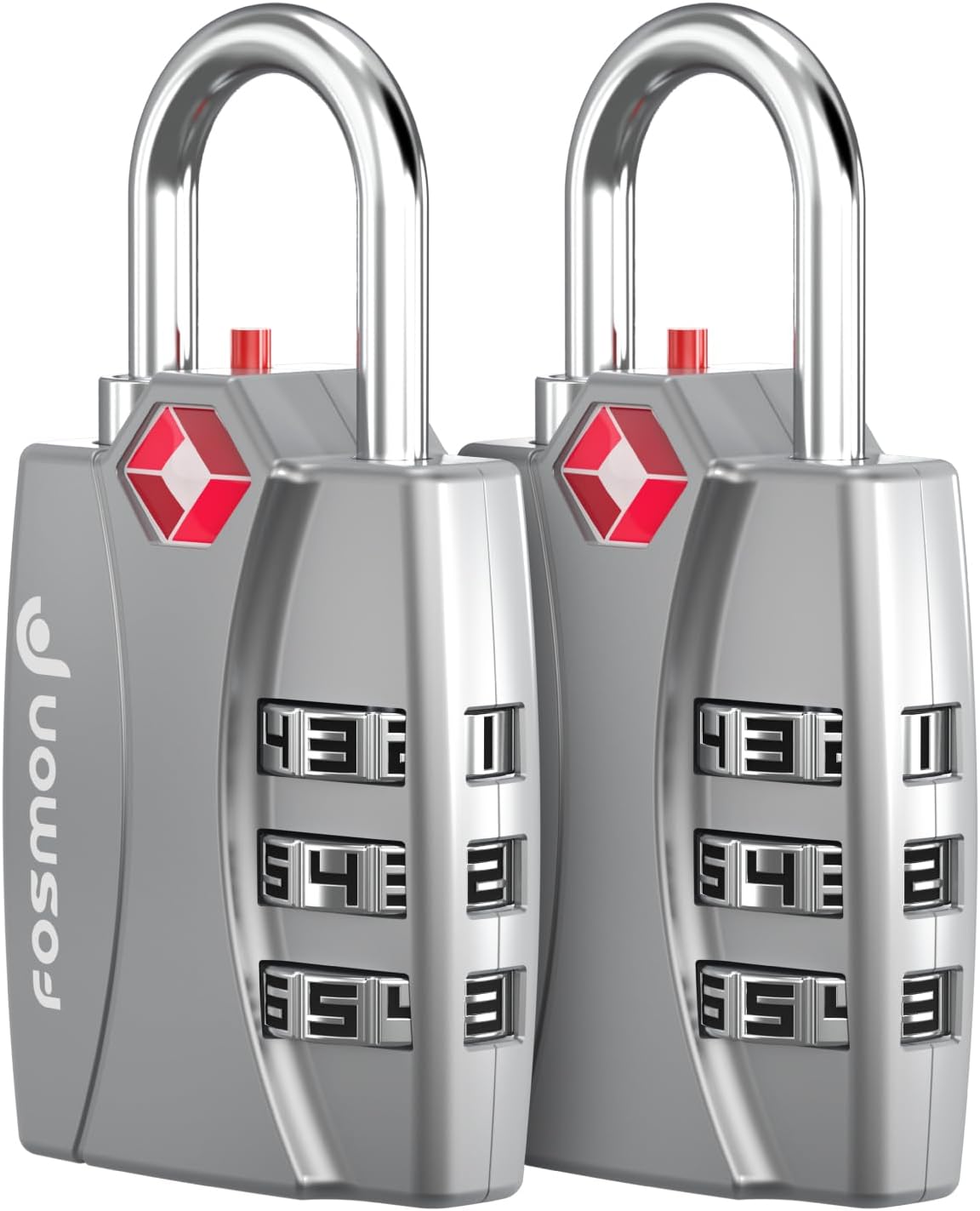 TSA Approved Luggage Locks, 3-Digit Combination Padlock
