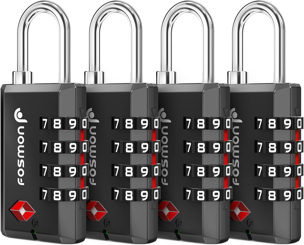 TSA Approved Luggage Locks, 3-Digit Combination Padlock
