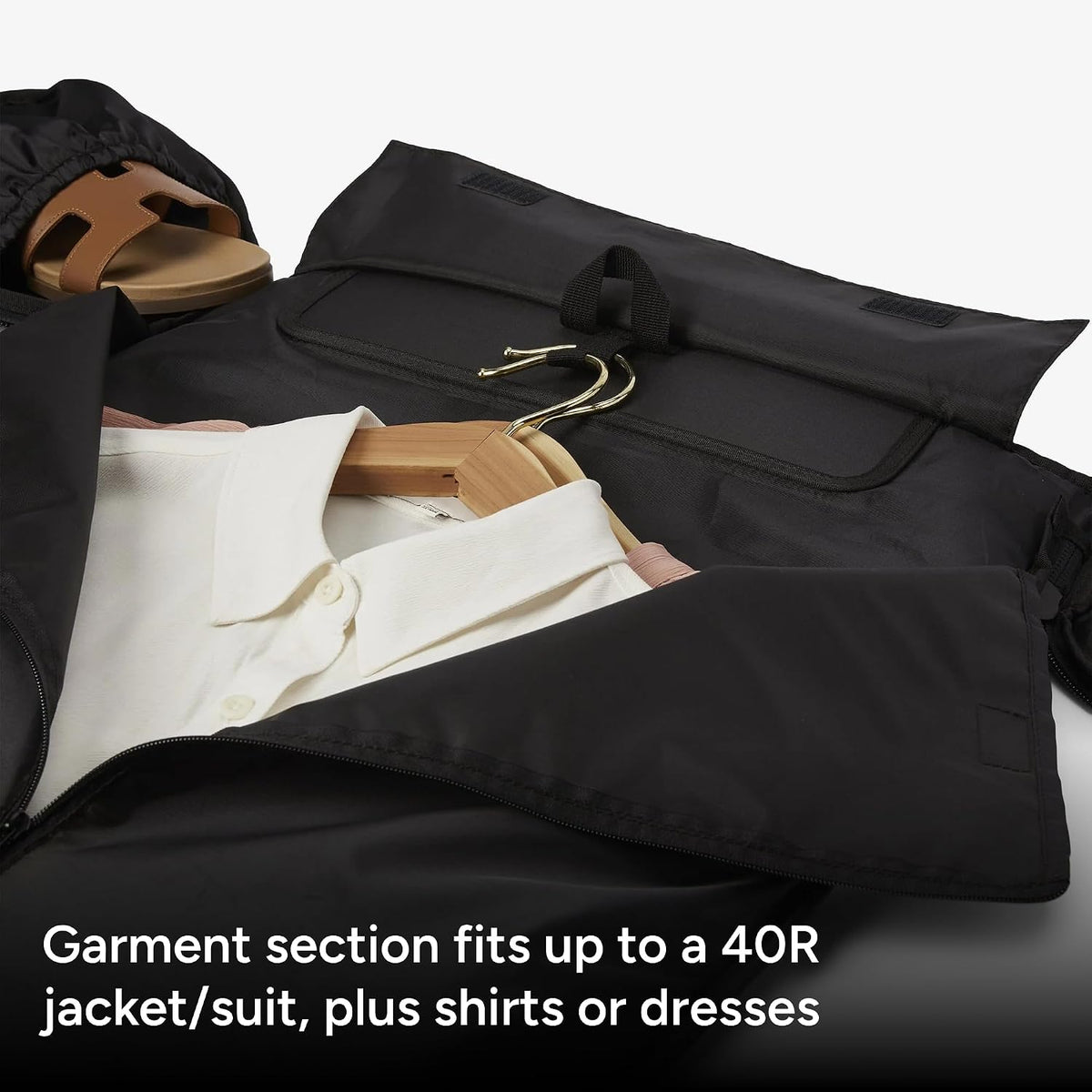 Halfday Convertible 2-in-1 Garment Duffel Weekender 40L, Carry On, Shadow
