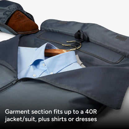 Halfday Convertible 2-in-1 Garment Duffel Weekender 40L, Carry On, Shadow