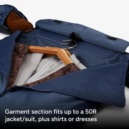 Halfday Convertible 2-in-1 Garment Duffel Weekender 40L, Carry On, Shadow