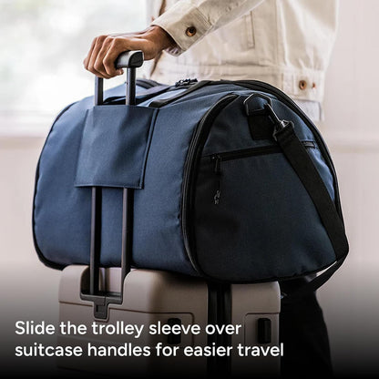 Halfday Convertible 2-in-1 Garment Duffel Weekender 40L, Carry On, Shadow