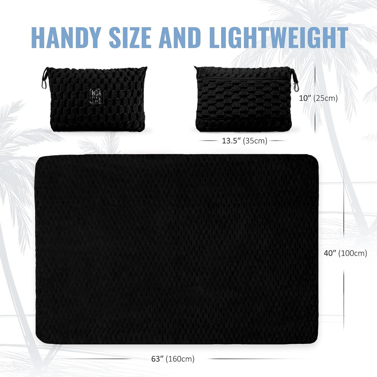 Packable Travel Blanket for Airplane, Car - Compact Office Blanket - Portable Pillow for Adults, Kids with Case, Luggage Sleeve, Backpack Clip