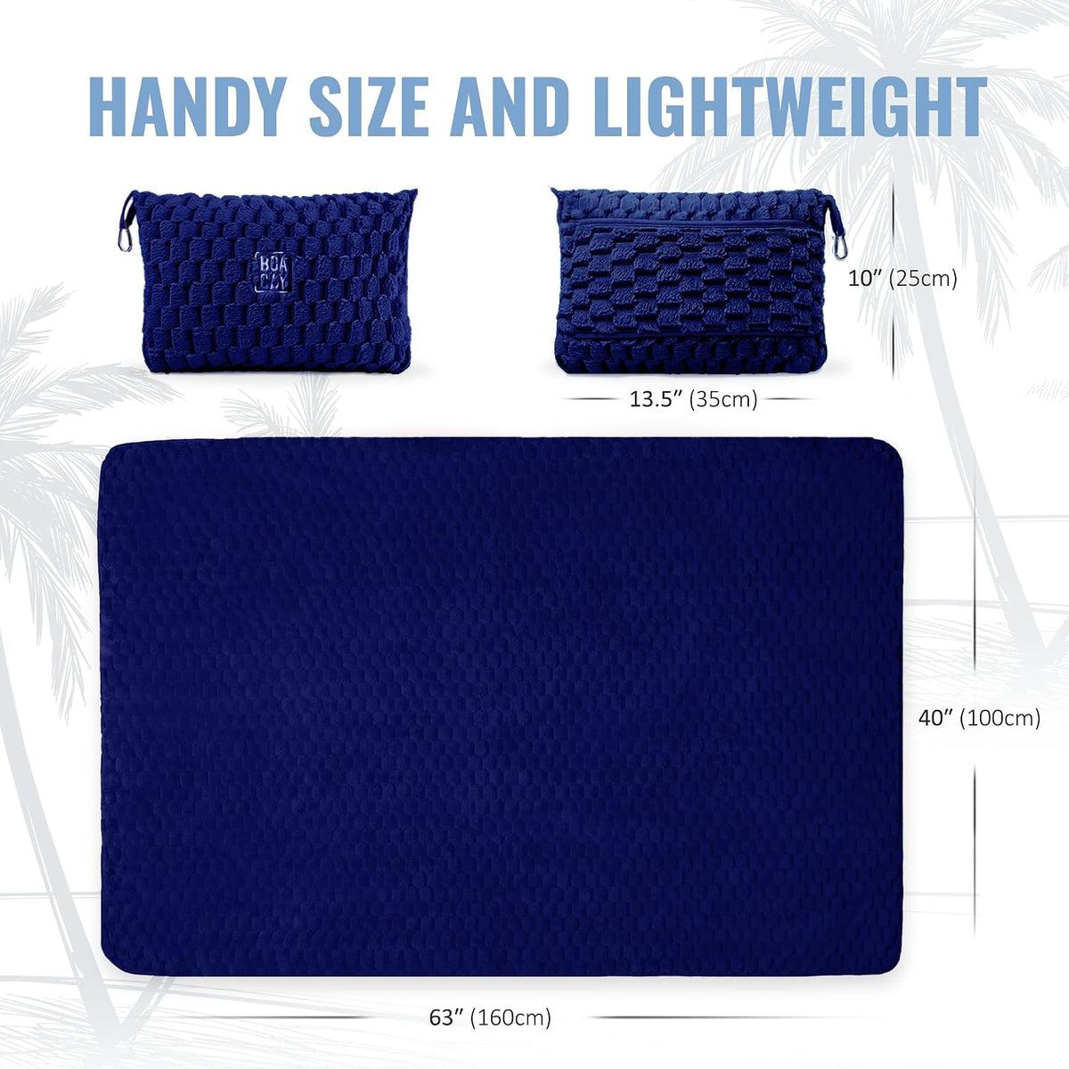 Packable Travel Blanket for Airplane, Car - Compact Office Blanket - Portable Pillow for Adults, Kids with Case, Luggage Sleeve, Backpack Clip